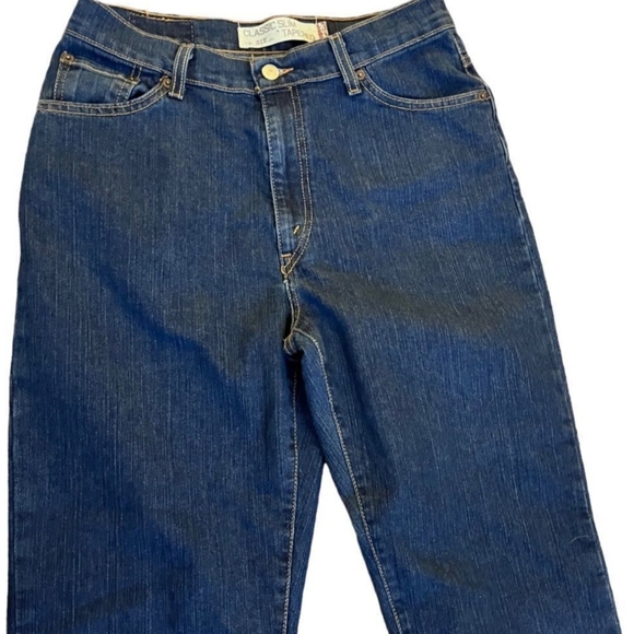 Levi's Blue Straight Leg Jeans Classic Fit - Picture 2 of 4